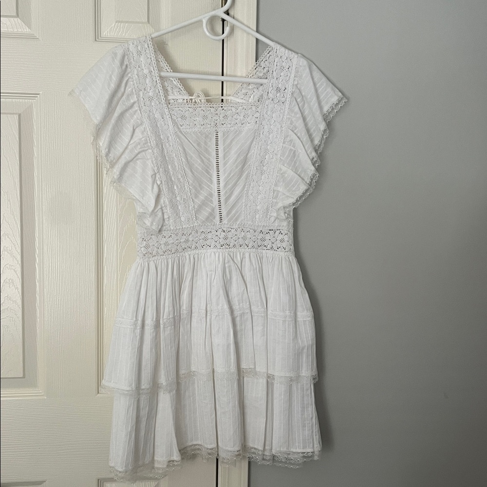 Chelsea and Violet White Mini Dress